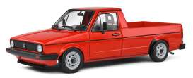 Volkswagen  - Caddy MK1 1982 red - 1:18 - Solido - 1803511 - soli1803511 | The Diecast Company