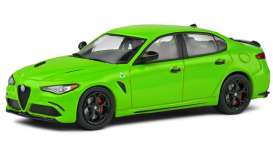 Alfa Romeo  - Giulia Quadrifoglio 2020 blackgreen - 1:43 - Solido - 4313106 - soli4313106 | The Diecast Company