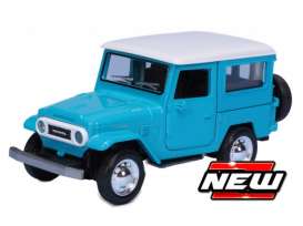 Toyota  - Land Cruiser FJ40 1960 blue - 1:43 - Maisto - 25001-22899B - mai25001-22899B | The Diecast Company