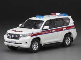 Toyota  - Land Cruiser Prado 2018 white/red - 1:43 - Vitesse SunStar - 29421 - vss29421 | The Diecast Company