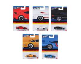 Porsche  - Celebration mix of 5 various - 1:64 - Hotwheels - GRT01 - hwmvGRT01-979G | The Diecast Company