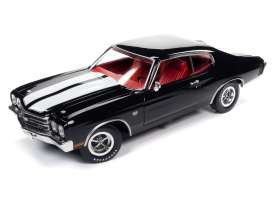 Chevrolet  - Chevelle 1969 black - 1:18 - Auto World - AMM1317 - AMM1317 | The Diecast Company