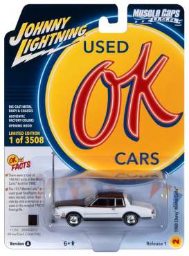 Chevrolet  - Monte Carlo white/brown - 1:64 - Johnny Lightning - SP336A - JLSP336A | The Diecast Company
