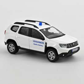 Dacia  - Duster 2020 white/blue - 1:43 - Norev - 509025 - nor509025 | The Diecast Company