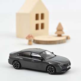 Peugeot  - 508 GT Hybrid 2023 grey - 1:43 - Norev - 475833 - nor475833 | The Diecast Company