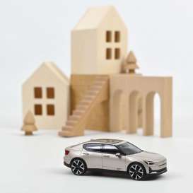 Polestar  - 2 2024 silver - 1:43 - Norev - 872013 - nor872013 | The Diecast Company