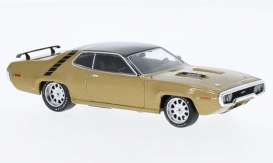 Plymouth  - GTX 1971 gold - 1:43 - IXO Models - CLC529 - ixCLC529 | The Diecast Company
