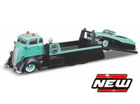 Ford  - COE 1950 green/black - 1:64 - Maisto - 08119-07142G - mai15055-08119-07142G | The Diecast Company