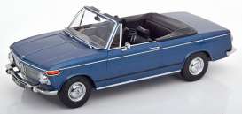 BMW  - 2002 1968 dark blue - 1:18 - KK - Scale - 181104 - kkdc181104 | The Diecast Company