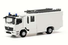 Mercedes Benz  - Atego white - 1:87 - Herpa - H085779 - herpa085779 | The Diecast Company