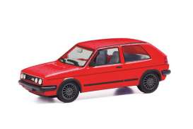 Volkswagen  - Golf II GTI red metallic - 1:87 - Herpa - H430838-004 - herpa430838-004 | The Diecast Company
