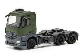 Mercedes Benz  - Arocs M 6x4 green - 1:87 - Herpa - H747066 - herpa747066 | The Diecast Company