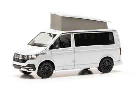 Volkswagen  - T6.1 California white - 1:87 - Herpa - H096805-003 - herpa096805-003 | The Diecast Company