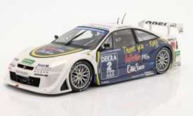 Opel  - Calibra V6 4x4 1995 white/blue - 1:18 - Werk83 - W1802004 - W1802004 | The Diecast Company