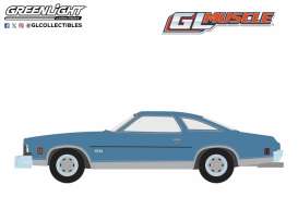 Chevrolet  - Chevelle SS 454 1973 blue/silver - 1:64 - GreenLight - 13360D - gl13360D | The Diecast Company