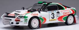 Toyota  - Celica 1993 white/blue/green - 1:18 - IXO Models - RMC150C - ixRMC150C | The Diecast Company