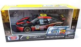 Lotus  - Evora S blue/red - 1:24 - Motor Max - 73795 - mmax73795 | The Diecast Company
