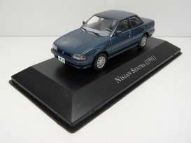 Nissan  - Sentra 1991 blue - 1:43 - Magazine Models - ARG132 - magARG132 | The Diecast Company