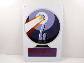 Metal Signs  - Marchal Service blue/white - Magazine Models - magPB202 - magPB202 | The Diecast Company