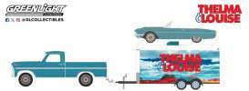 Ford  - Thunderbird 1966 blue - 1:64 - GreenLight - 31180B - gl31180B | The Diecast Company