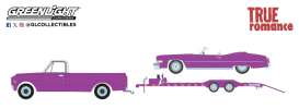 Cadillac  - Eldorado Convertible 1974 purple - 1:64 - GreenLight - 31180C - gl31180C | The Diecast Company
