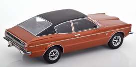 Ford  - Taunus GXL Coupe 1971 brown/black - 1:18 - KK - Scale - KKDC181006 - kkdc181006 | The Diecast Company