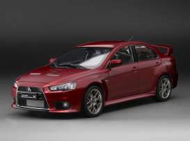 Mitsubishi  - Lancer Evo X red metallic - 1:18 - SunStar - 5822 - sun5822 | The Diecast Company