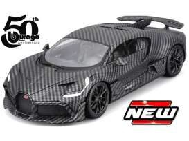 Bugatti  - Divo 2019 grey - 1:18 - Bburago - 11101 - bura11101 | The Diecast Company