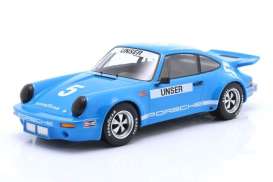 Porsche  - 911 Carrera RSR 3.0 1974 blue/white - 1:18 - Werk83 - W18016003 - W18016003 | The Diecast Company