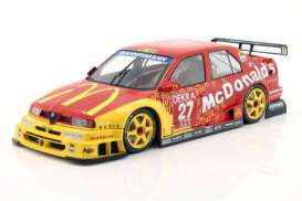 Alfa Romeo  - 155 V6 TI 1995 red/yellow/white - 1:18 - Werk83 - W1801008 - W1801008 | The Diecast Company