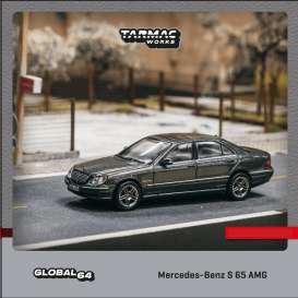 Mercedes Benz  - S 65 AMG grey - 1:64 - Tarmac - T64G-072-GY - TC-T64G-072-GY | The Diecast Company
