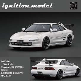 Toyota  - MR2 white - 1:18 - Ignition - IG3336 - IG3336 | The Diecast Company