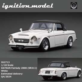 Datsun  - Fairlady 2000 (SR311)  white - 1:18 - Ignition - IG2713 - IG2713 | The Diecast Company