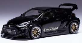 Toyota  - Pandem GR 2022 black - 1:43 - IXO Models - MOC340 - ixMOC340 | The Diecast Company