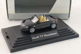 Audi  - TT Roadster black - 1:87 - Audi - 5010500532 - Audi5010500532 | The Diecast Company