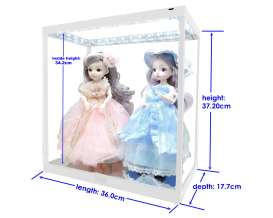 Accessoires diorama - 2024 transparant/white - 1:6 - Triple9 Collection - 67726 - T9-67726w | The Diecast Company