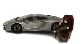 Figures diorama - Akira Seat  - 1:64 - Cartrix - CTLE64009 - CTLE64009 | The Diecast Company