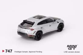 Lamborghini  - Urus 2024 grey - 1:64 - Mini GT - 00747-L - MGT00747lhd | The Diecast Company