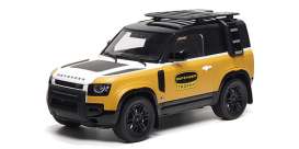 Land Rover  - Defender 90 2023 orange/black - 1:18 - Almost Real - ALM810710 - ALM810710 | The Diecast Company