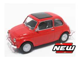 Fiat  - 500D red - 1:43 - Cararama - 15850 - cara15850 | The Diecast Company