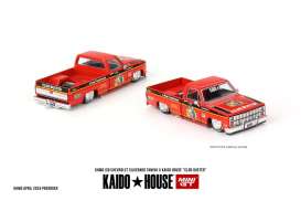 Chevrolet  - Silverado 1980 red - 1:64 - Mini GT - KHMG130 - MGTKHMG130 | The Diecast Company