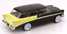 Chevrolet  - Bel Air 1956 black/yellow - 1:18 - KK - Scale - 181293 - kkdc181293 | The Diecast Company