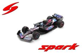 Alpine  - A524 2024 pink/blue/black - 1:18 - Spark - 18S980 - spa18S980 | The Diecast Company