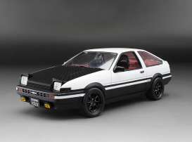 Toyota  - Sprinter Trueno GT Apex AE86 1986 white/black - 1:24 - SunStar - 51003 - sun51003 | The Diecast Company