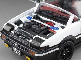 Toyota  - Sprinter Trueno GT Apex AE86 1986 white/black - 1:24 - SunStar - 51003 - sun51003 | The Diecast Company