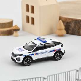Peugeot  - 2008  2024 white/blue - 1:43 - Norev - 472875 - nor472875 | The Diecast Company