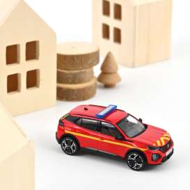 Peugeot  - 2008  2024 red/yellow - 1:43 - Norev - 472874 - nor472874 | The Diecast Company