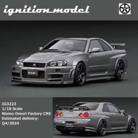 Nissan  - Nismo Omori Factory CRS grey - 1:18 - Ignition - IG3223 - IG3223 | The Diecast Company