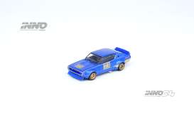 Nissan  - Skyline GT-R blue - 1:64 - Inno Models - in64-KPGC110RC-BLU - in64-KPGC110RC-BLU | The Diecast Company