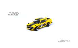 Nissan  - Skyline GT-R  yellow/black - 1:64 - Inno Models - in64-KPGC10-YL23 - in64-KPGC10-YL23 | The Diecast Company